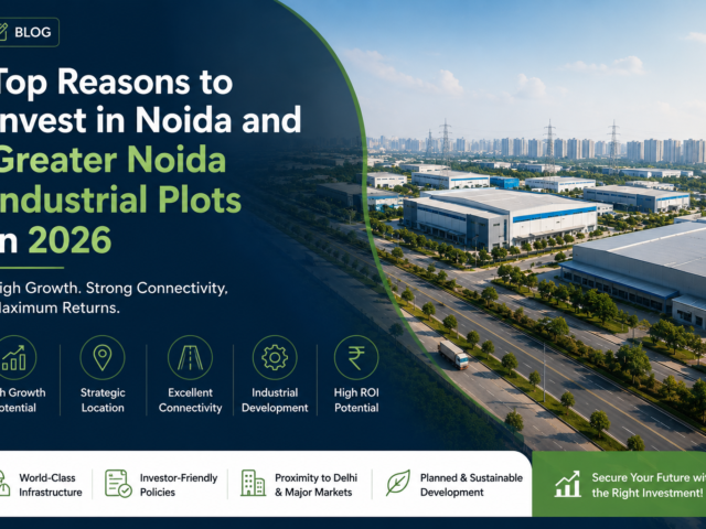 Top Reasons to Invest in Noida and Greater Noida Industrial Plots in 2026